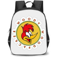 Woody Woodpecker Backpack StudentPack - Woody Woodpecker Head Sticker Art
