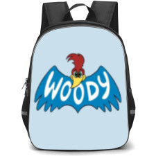 Woody Woodpecker Backpack StudentPack - Woody Woodpecker Woody Bat Wings
