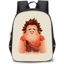 Wreck It Ralph Backpack StudentPack - Wreck It Ralph Chibi Art Sticker