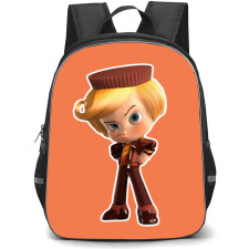 Wreck It Ralph Rancis Fluggerbutter Backpack StudentPack - Rancis Fluggerbutter Standing 3D Art Sticker