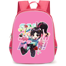 Wreck It Ralph Vanellope Backpack StudentPack - Vanellope And Candy Sweet Sticker