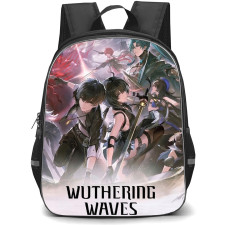 Wuthering Waves Backpack School Bag StudentPack - Duo Game Poster