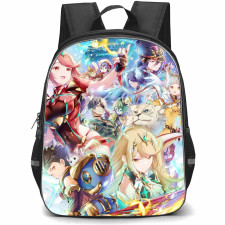 Xenoblade Backpack StudentPack - Xenoblade 2 7th Anniversary Anime Artwork Poster
