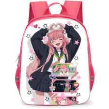You and I Are Polar Opposites Miyu Suzuki Backpack School Bag StudentPack - Miyu Suzuki Heart Pose Portrait Collage