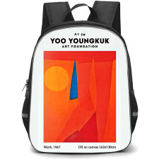 YOO Youngkuk Backpack School Bag StudentPack - YOO Youngkuk Work 1967 Painting Poster