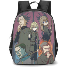 Saga Of Tanya The Evil Backpack School Bag StudentPack - Saga Of Tanya The Evil Military Leaders Official Anime Art Poster