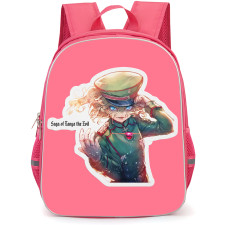 Saga Of Tanya The Evil Tanya Von Degurechaff Backpack School Bag StudentPack - Tanya Von Degurechaff Fanart Die Cut Sticker