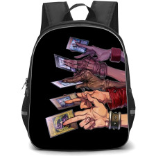 Yu-Gi-Oh - Draw Card Five Arms Black Background