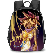 Yu-Gi-Oh Pharaoh Atem - Pharaoh Atem Smiling and Dark Yugi Smirking in the Back