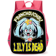 Zombie Land Saga Yumeginga Paradise Lily Hoshikaw Backpack School Bag StudentPack - Lily Hoshikaw Is Dead Crossed Handed Poster