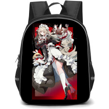 Zenless Zone Zero Alexandrina Sebastiane Backpack StudentPack - Alexandrina Sebastiane Portrait Red Background