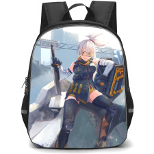 Zenless Zone Soldier 11 - 1 Backpack StudentPack - Soldier 11 - 1 Sitting Illustration