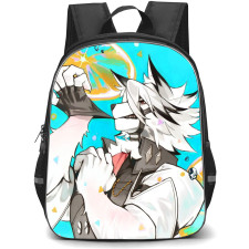 Zenless Zone Von Lycaon Backpack StudentPack - Von Lycaon Side Portrait