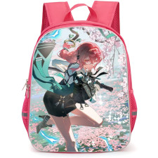 Zenless Zone Tsukishiro Yanagi Backpack StudentPack - Tsukishiro Yanagi Fight Pose