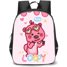 Zanmang Loopy School Backpack StudentPack - Zanmang Loopy Character Art Nice Loopy