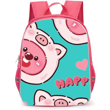 Zanmang Loopy School Backpack StudentPack - Zanmang Loopy Pattern Art Happy