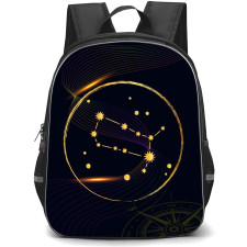 Zodiac Sign Gemini Backpack StudentPack - Gemini Constellation