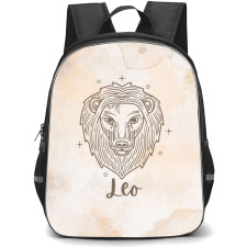 Zodiac Sign Leo Backpack StudentPack - Leo Sign On Neutral Background