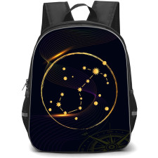 Zodiac Sign Scorpio Backpack StudentPack - Scorpio Constellation