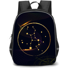 Zodiac Sign Virgo Backpack StudentPack - Virgo Constellation