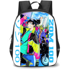 Zom 100 Bucket List of the Dead Backpack StudentPack - Akira And Kenichirou Smiling And Smirk