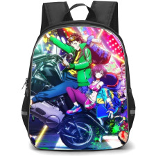 Zom 100 Bucket List of the Dead Backpack StudentPack - Akira And Shizuka Riding A Motorcycle