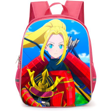 Zom 100 Bucket List of the Dead Beatrix Backpack StudentPack - Beatrix Fierce In Armor Portrait