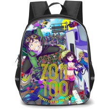 Zom 100 Bucket List of the Dead Backpack StudentPack - Characters Fighting Zombies