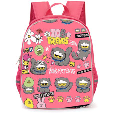 Zo And Friends Backpack School Bag StudentPack - Zo And Friends Best Friend Club Sticker