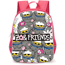 Zo And Friends Backpack School Bag StudentPack - Zo And Friends Character Collage Illustration Art Poster