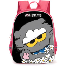 Zo And Friends Zoa Backpack School Bag StudentPack - Zoa Floral Portrait Illustration Art Poster