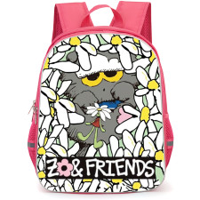 Zo And Friends Zoa Backpack School Bag StudentPack - Zoa Hidden In Daisy Garden Poster