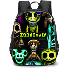 Zoonomaly Backpack School Bag StudentPack - Zoonomaly Monster Character Collage Poster