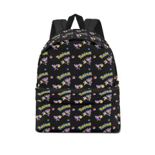 Pokemon Aipom School Backpack Multicolor Schoolbag Rucksack - Aipom Character Series Art