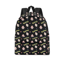 Pokemon Alcremie School Backpack Multicolor Schoolbag Rucksack - Alcremie Character Series Art