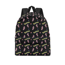 Pokemon Alomomola School Backpack Multicolor Schoolbag Rucksack - Alomomola Character Series Art