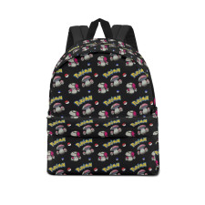 Pokemon Amoonguss School Backpack Multicolor Schoolbag Rucksack - Amoonguss Character Series Art