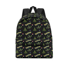 Pokemon Arboliva School Backpack Multicolor Schoolbag Rucksack - Arboliva Character Series Art