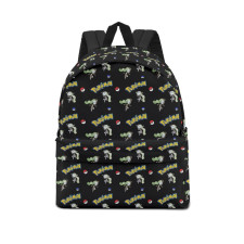 Pokemon Meloetta School Backpack Multicolor Schoolbag Rucksack - Aria Meloetta Character Series Art