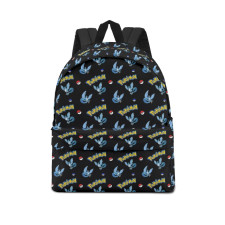 Pokemon Articuno School Backpack Multicolor Schoolbag Rucksack - Articuno Character Series Art