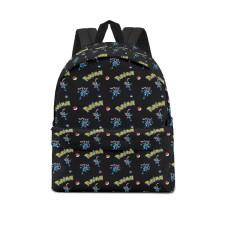 Pokemon Greninja School Backpack Multicolor Schoolbag Rucksack - Ash Greninja Character Series Art