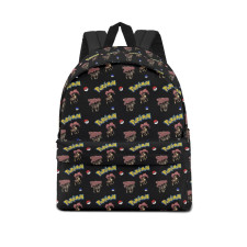 Pokemon Sawsbuck School Backpack Multicolor Schoolbag Rucksack - Autumn Sawsbuck Character Series Art