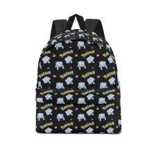 Pokemon Avalugg School Backpack Multicolor Schoolbag Rucksack - Avalugg Character Series Art