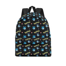 Pokemon Azumarill School Backpack Multicolor Schoolbag Rucksack - Azumarill Character Series Art