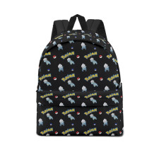 Pokemon Bagon School Backpack Multicolor Schoolbag Rucksack - Bagon Character Series Art