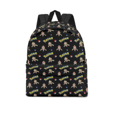 Pokemon Baltoy School Backpack Multicolor Schoolbag Rucksack - Baltoy Character Series Art