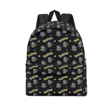 Pokemon Banette School Backpack Multicolor Schoolbag Rucksack - Banette Character Series Art
