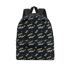 Pokemon Barboach School Backpack Multicolor Schoolbag Rucksack - Barboach Character Series Art