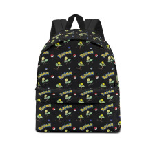 Pokemon Bellsprout School Backpack Multicolor Schoolbag Rucksack - Bellsprout Character Series Art