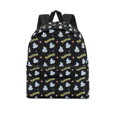 Pokemon Bergmite School Backpack Multicolor Schoolbag Rucksack - Bergmite Character Series Art